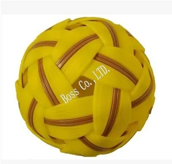 Magas minőségű Sepak Takraw Műanyag Labda sport, labda, labda, bot