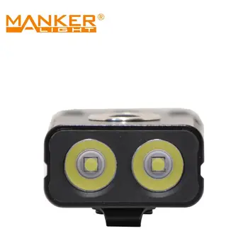 Manker ML03 C-Típusú USB Újratölthető Többcélú Zseb Lámpa 2000 Lumen 2x Samsung LH351D LED-es Zseblámpa Magent Farok 1