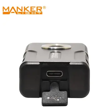 Manker ML03 C-Típusú USB Újratölthető Többcélú Zseb Lámpa 2000 Lumen 2x Samsung LH351D LED-es Zseblámpa Magent Farok 2