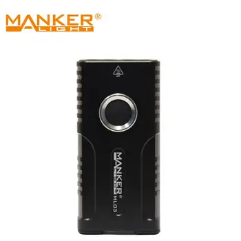 Manker ML03 C-Típusú USB Újratölthető Többcélú Zseb Lámpa 2000 Lumen 2x Samsung LH351D LED-es Zseblámpa Magent Farok 3