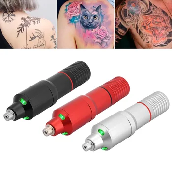 Szakmai Csúszásmentes Tetováló Gép RCA Felület Erős Motor Bélés Amp Shader Tetoválás Toll LED Tetoválás Studio Ellátás