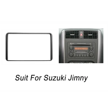 Rádió Fascia a Suzuki Jimny 2 Din DVD Sztereó Panel Dash Szerelés Telepítés Trim Kit Keret Keret
