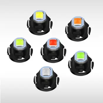 10db T4.7 LED Izzó Szuper Fényes, Kiváló Minőségű LED Autó Testület műszerfal Lámpa Automatikus Műszerfal Felmelegedés Indicato 12V 3