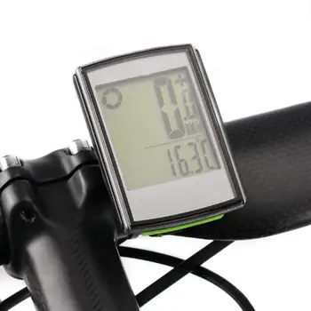 1DB Kerékpár-Számítógép LCD Digitális Kijelző Vízálló Kerékpár kilométer-Számláló, Sebességmérő Kerékpáros Stopper Kerékpár Kiegészítők