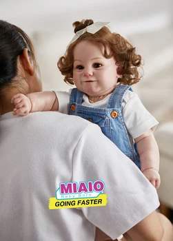 60CM Hatalmas Méretű Maddie Reborn Baba Kisgyermek Népszerű Lány Baba Gyökeres barna haj Puha Ölelés Test Magas Minőségű Baba 2