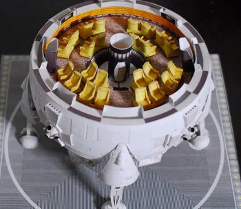 DIY Papercraft Kos 1B hold űrhajó 3D-s High Szimulációs Térben Papír Modell Kézzel készült Játék 2