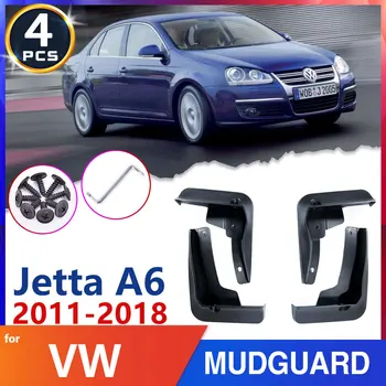 Autó Fender sárfogó Mudguards a Volkswagen VW Jetta A6 5C6 Mk6 6 2011~2018 2012 2016 2017 Splash Gárda Auto Tartozékok Áruk