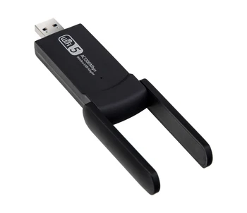 Creacube USB 3.0 AC 1200M 1900M Wifi Adapterrel Dual Band 5G 2.4 G 802.11 AC Wifi Kettős Antenna Adapter Hálózati Kártya Laptop PC 2