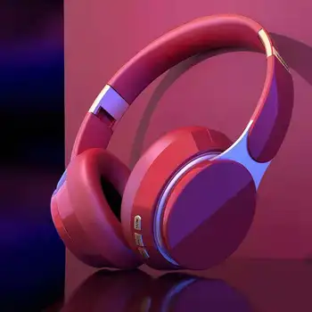 Divatos Fejhallgató Bluetooth Headset Fehér Aktív zajcsökkentés Fülhallgató Vezeték nélküli HD, Sztereó Összecsukható Mic Sport Zenét Fülhallgató 1