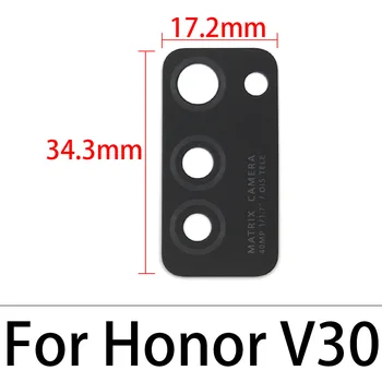 Hátsó Hátsó Kamera Üveg Objektívvédő A Huawei Honor V30 Nézet 30 X10 A Matrica Öntapadós Cserealkatrészek