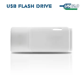 100% Valódi kapacitás Pen Drive 16GB 32GB Pendirve 8 gb-os Usb pendrive, USB 2.0 Flash Memory Stick fehér Toll vezet, U Lemez Ajándék