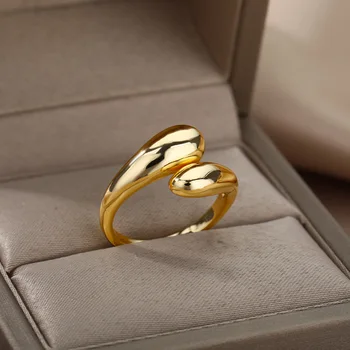 Geometriai Nyitó Gyűrűk Nők Állítható Antik Arany Ujj Gyűrű Anillos Minimalizmus Lányok Esküvő Ékszer Ajándék Whosale