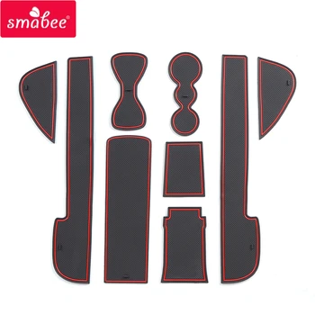 SAMBEE Anti-Slip Kapu Nyílás Kupa Szőnyeg VW ID.3 EV ID3 ID 3 Tartozékok Gumi Szőnyeg pohártartó Ajtó Groove csúszásgátló Pad 0