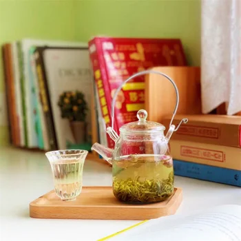 Japán Kézműves Hőálló Üveg Teáskanna Háztartási Átlátszó Sugár Teáskannák A Szűrő Kung Fu Tea Készítése Teáskannában 4