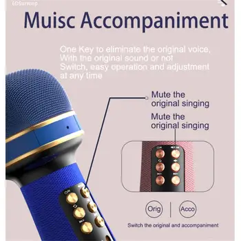 2022 Új Ws898 Kis Kupola, Mikrofon, Vezeték Nélküli Bluetooth-5.0 Intelligens Zajcsökkentés Aranyos Multicolor 5