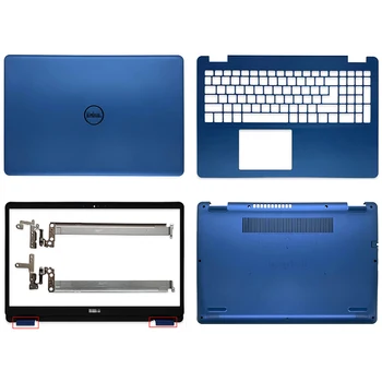Új Dell Inspiron 15 5584 Laptop LCD hátlap/Előlapot/Zsanérok/Palmrest/Alsó Esetben tok Hátsó Fedelét, A/B/C/D Borító Kék
