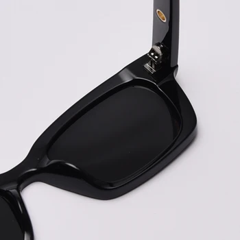Swanwick, hatósági kis téglalap napszemüveg női retro napszemüvegek férfi TR90 polarizált divat fekete barna fél 2021 koreai stílus 4