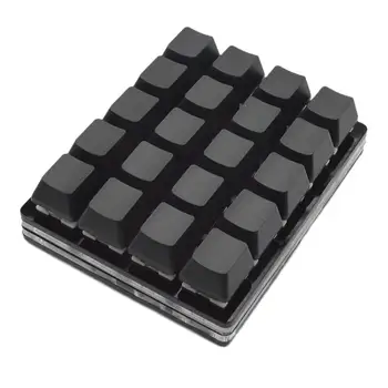 Fekete 24 - Pad Mechanikus Testület Egyéni Parancsikont Kattintson A Makró Hardver Programozható S Sayodevice Auto W1e4 5