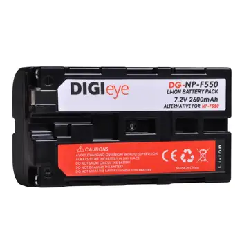 NP-F550 NP-F570 NP-F570 Akkumulátor + Töltő Készlet Sony Blackmagic Pocket Cinema Camera 6K Pro HDR-FX1000 HVR-M10P 2