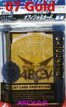 250 DB (5 Zsák) YuGiOh kártya ujjú ARC-V, társasjátékok, kártya protector 10 színben 50 db/zsák ingyenes szállítás 3