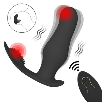 Vezeték nélküli Távirányító Vibrátor Klitorisz G-pontot Stimulátor Vagina Masszírozó Kefét Stimuláció Szexuális Játékszerek Nőknek Szexi Bolt