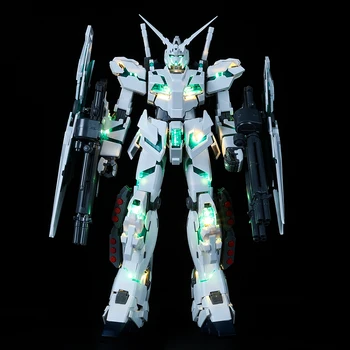 LED-es Fény Szett MG149 Teljesen Felszerelt Egyszarvú A Bandai MG 1/100 RX-0 Egyszarvú Gundam Elpusztítani Mód DIY Játék Készlet (Nincs Ábra Modell)