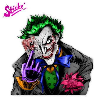 STICKYSmiling Joker Jól Matrica Anime Autó Matrica, Matrica Dekor Vízálló Naptej, Motorkerékpár, Off-road Laptop Csomagtartóban Gitár Vinil