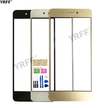 YRFF Élvezze 6S 5.0 hüvelykes Mobil Érintőképernyős Külső Üveg Huawei Élvezze 6S Első Üveg Panel Csere