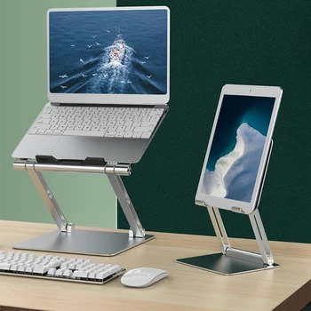 Állítható Laptop Állvány Összecsukható tartó MacBook Air Mac Book Pro 2020-ra 13 16 iPad 11 12.9 Notebook Tablet-Támogatás