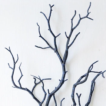 Művészeti Szimuláció Műanyag Levél Növény fák Ágait, Otthoni Iroda, Üzlet Dekoráció 35cm