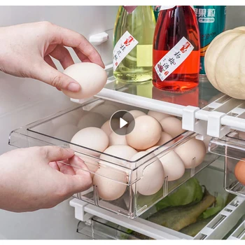 Hűtőszekrény Felhívni A Rekesz Hűtő Fiók Szervező Átlátszó Hűtőben Tárolás Szemetes Konténerek Kamra Fagyasztó Eszközök