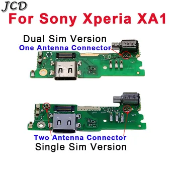 JCD A SONY Xperia XA1 Töltő Port USB Csatlakozó Vibrátor Mikrofon Mic Áramkör Flex Kábel G3121 G3125 G3112 G3116