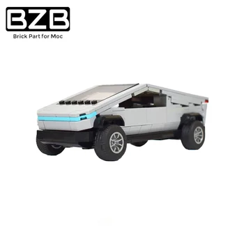 BZB MOC Város Cyber Speed High-Tech Racing Autó, Épület-Blokk, Modell Kölyök Fiú DIY Oktatási Játékok, Legjobb Születésnapi, Karácsonyi Ajándékok,