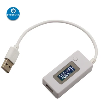 Mobiltelefon Javítás USB Feszültség Teszter, valamint az Aktuális Teszter Voltmérő Mérő Áram Mérő Digitális USB Multiméter Teszter Érzékelő
