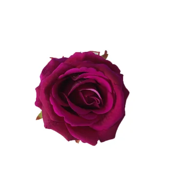 10db 10cm Többszínű Flanel Rózsa Virág Fejét Diy művirágok Fal Garland Anyagok, Esküvő Dekoráció, Csokor Rózsa Fejét 4