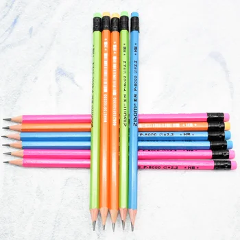 12 db / doboz szint lágy fa ceruza magas színvonalú környezetvédelmi HB ceruza, radír, tanulás, papíráru 3