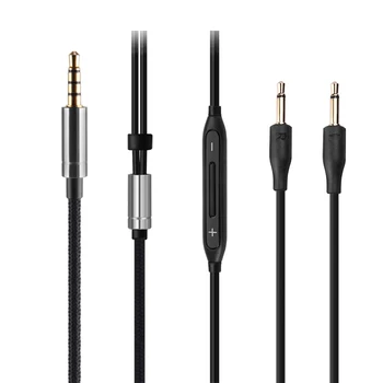 3,5 mm-es OCC Nylon Audio Kábel a mikrofon A B&W Bowers & Wilkins P3 Mobil Hi-Fi Fejhallgató