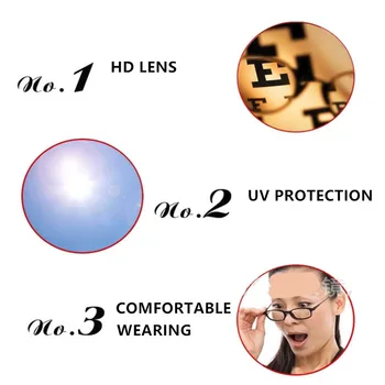 Nyakán Lóg Olvasó Szemüveg Férfiak Nők Nagyító Anti-fáradtság Presbyopic Szemüveg Ultrakönnyű Eyeweaer Dioptria +100 +400 2
