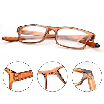 Nyakán Lóg Olvasó Szemüveg Férfiak Nők Nagyító Anti-fáradtság Presbyopic Szemüveg Ultrakönnyű Eyeweaer Dioptria +100 +400 3