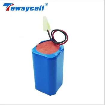Tewaycell Újratölthető 7.4 V 6600mAh 2s2p Lítium-ion Akkumulátor Hossza 13,5 Cm-es Szélessége 3,5 Cm
