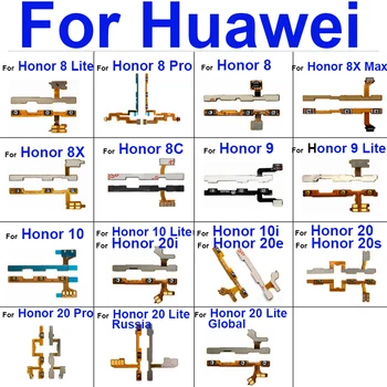 Áram Mennyisége Flex Kábel Huawei Honor 8 9 10 20 Lite 8 20 Pro Megtiszteltetés, 8X Max 9X 8C 9i 10i 20i 20-as években a Hatalom Audio Flex Szalag