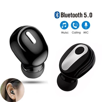 Lítás, Vezeték nélküli Fülhallgató zajszűrő Bluetooth 5.0 Fejhallgató Sztereó Kihangosító Headset TWS Fülhallgató Mikrofonnal iPhone 0