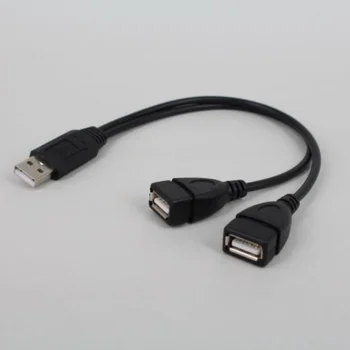 2 Az 1-Ben Usb2.0 Hosszabbító Kábel A Férfi-Nő USB adatkábel Töltő Kábel Merevlemez, Hálózati Kártya Kapcsolat