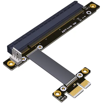 Gen3.0 PCIe Kelő Kártya 1x, hogy 16x Adapter Nem Kell USB-w hálózati Kábel PCI-E x1 x16 GPU Kelő Adapter Bitcoin-Bányász NVIDIA az AMD