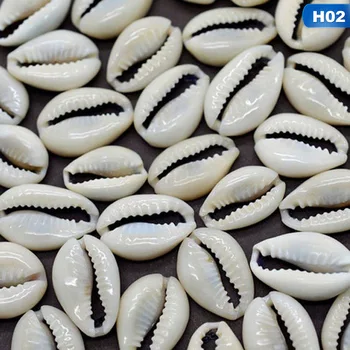 50 Db 1.5/2 cm Kis Tömeges Vágott Beach-Tenger Természetes Shell Kagyló Gyöngyök Cowry Porceláncsiga Törzsi Ékszer DIY Kézműves Kiegészítők