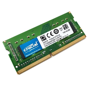 Fontos 2GB 4GB RAM 8GB 16GB DDR4 2133MHz 2400MHz 2666MHz PC4 260 csapok Laptop Emlékek Non-ECC Unbuffere Sodimm Memória Ram Ddr4