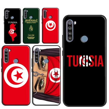 Tunézia Zászló Térkép Telefon Esetében a Xiaomi Redmi Megjegyzés 10 Pro 9 8 Redmi 9 9T 9C 8A 9A 7A K40 Megjegyzés 9S 8 LÁDA Fedelét