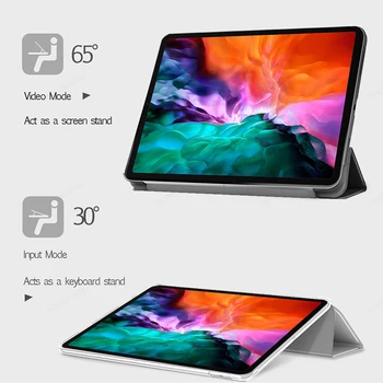 Tablet tok Huawei MediaPad M3 Lite 10 Bőr Tri-fold Lapos PC Vissza Héj Védi Állni az Esetben Fedezi A Bach-L09 10.1