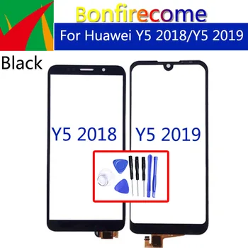 A Huawei Y5 2019 érintőképernyő A Y5 2018 Touch Panel Érzékelő Digitalizáló LCD Kijelző Üveg Csere