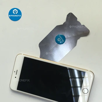 Megnyitó-Javító Eszköz 2db 0,1 mm Rozsdamentes Acél Vékony Kártya Nyílás Penge iPhone iPad Mobil Telefon LCD-Képernyő 3